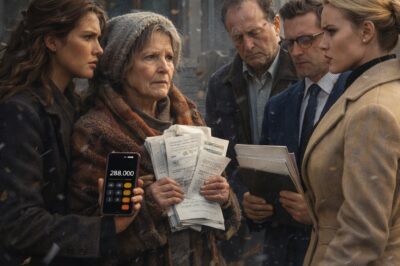 ON THE DAY MY MOTHER REMARRIED, MY FUTURE STEPSISTER BLOCKED THE COURTHOUSE DOOR DEMANDING THE HOUSE AND PENSION BE LEGALLY PROTECTED—SO I CALCULATED $288,000 FOR FOUR YEARS OF CARE… BUT THE FINAL BLOW CAME FROM MY OWN MOTHER