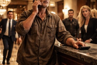 THE FARMER THEY REFUSED AT A LUXURY HOTEL—UNTIL ONE PHONE CALL CHANGED EVERYTHING