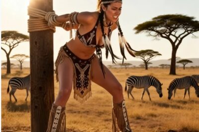 Mujer Apache Atada como Presa para los Lobos — ¡Un Vaquero la Encontró y se Negó a Abandonarla!