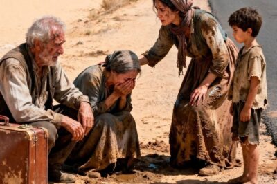 Una Viuda Abandonada Encontró A 2 Ancianos En La Carretera, Pero Lo Que Llevaban Lo Cambió Todo