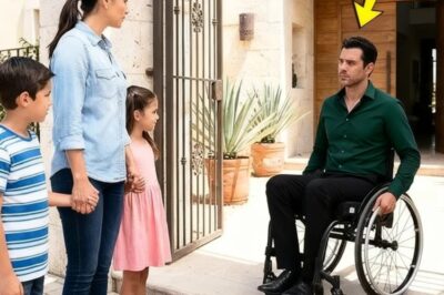 NADIE QUERÍA CUIDAR AL MILLONARIO ENFERMO… HASTA QUE LA NIÑERA Y SUS HIJOS LLAMARON A SU PUERTA”