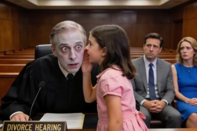 MY HUSBAND ASKED FOR A DIVORCE—BUT ON THE DAY OF COURT, OUR 7-YEAR-OLD DAUGHTER WHISPERED A SECRET THAT TURNED HIS FACE WHITE