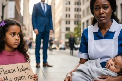 Un multimillonario ve por casualidad a los hijos de su empleada doméstica pidiendo limosna frente a su oficina; lo que descubre lo entristece profundamente.