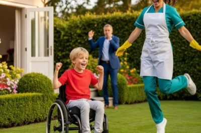 LA DESPIDIÓ POR HACER FELIZ A SU HIJO EN SILLA DE RUEDAS… HASTA QUE DESCUBRIÓ EL VIDEO OCULTO