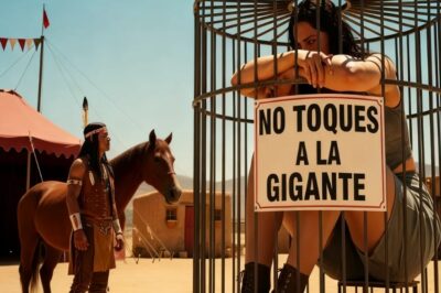 La viuda gigante vivía sola y temida… hasta que un Apache la llamó “mi mujer”