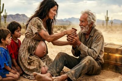 La Viuda Embarazada Salvó a un Anciano en el Desierto… Sin Saber Lo Que Él Guardaba Para Ella