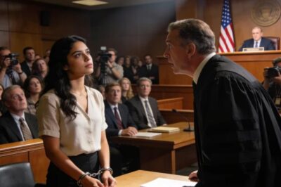 They Called Her “Just a Janitor”—Until the Handcuffed Young Woman Spoke, and the Judge and 10 Professors Went Silent