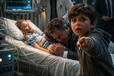 The Millionaire’s Daughter Died in His Arms—But the Gardener’s Son Saw One Tiny Movement on the Monitor and Stopped Everything