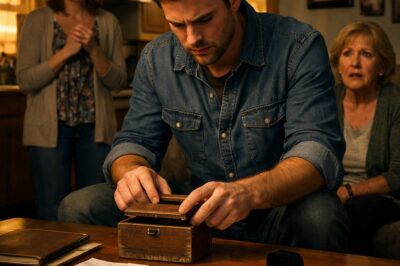 He Came Downstairs Holding an Old Box—And One Empty Velvet Pouch Exposed the Truth His Mother Had Refused to See