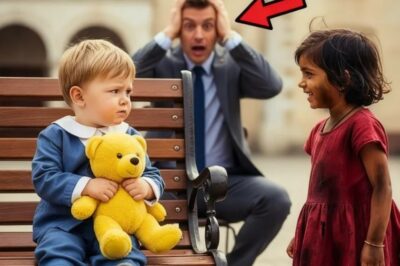 SIN FE, EL MILLONARIO FUE AL PARQUE CON SU HIJA MUDA… Y UNA NIÑA POBRE HIZO LO IMPOSIBLE