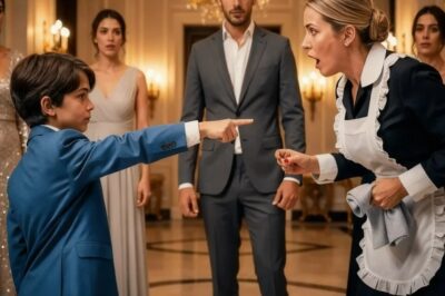 El Millonario Pidió a su Hijo Elegir una Madre entre Modelos… y Él Escogió a la Empleada Domést