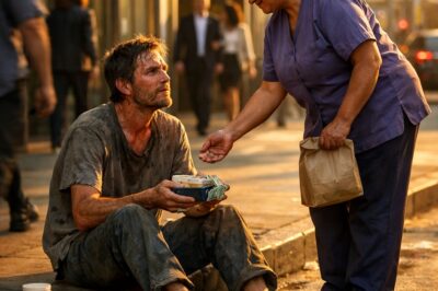 He Spent 30 Days Living as a Homeless Man to Prove the Poor Were Lazy But One Hospital Cleaner’s Kindness Shattered His Beliefs—and Rebuilt His Entire Life