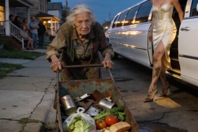 She Came Back in a White Limousine to Take Her Daughter Home—Then Saw Her Former Mother-in-Law Pulling a Cart of Trash for Dinner