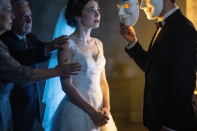 They Gave Her Away Like She Was a Problem to Be Removed Then the Poor Groom Took Off His Mask—and Changed Her Life Forever