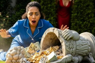 LA EMPLEADA DE LIMPIEZA DESCUBRE UNA FORTUNA PERDIDA… HASTA QUE LA NOVIA DEL MILLONARIO…