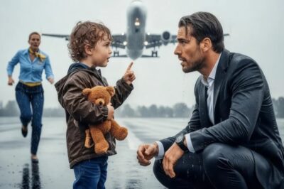 Mi Papá Está En El Cielo Puede Ayudarnos A Volver A Casa Dijo Un Niño Al CEO En El Aeropuer