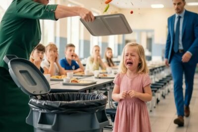 La Maestra Tiró La Comida De Una Niña… Pero Cuando El Millonario Entró, TODO Cambió