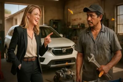 “Si arreglas este motor, me caso contigo”, se rió la ingeniera del mecánico humilde… y él lo logró