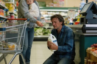 He Fell to His Knees Over a Carton of Milk—Years Later, He Walked Back Into That Same Store With Something No One Expected