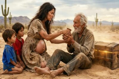 La Viuda Embarazada Salvó a un Anciano en el Desierto… Sin Saber Lo Que Él Guardaba Para Ella