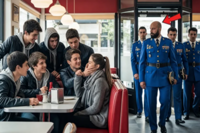 5 Matones Atacan A Una Chica Discapacitada En La Cafetería — Hasta Que Llega Su Padre…