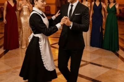 36 El Millonario No Quería Bailar con Nadie… Hasta que la Empleada Entró con su Hija