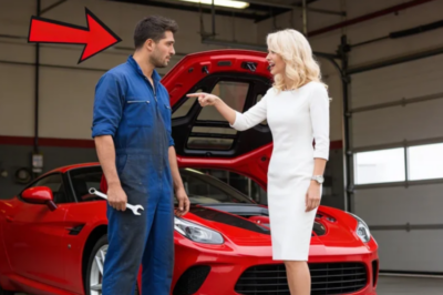 "Si Arreglas Mi Auto de Lujo, Me Caso Contigo" — Rió la Millonaria al Mecánico… y Él lo Logró