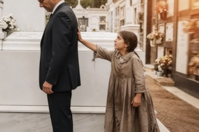 "Su Esposa Está Viva…" — Dice la Niña Pobre al Millonario que Lloraba en el Funeral