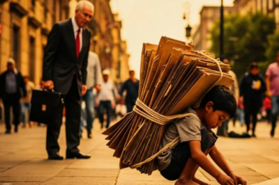 El hombre rico siguió en secreto al niño que estaba buscando objetos desechados… lo que el niño hizo a continuación lo dejó sin palabras.