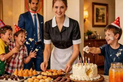 MILLONARIO ESTABA TRISTE: NADIE RECORDÓ SU CUMPLEAÑOS… HASTA QUE LLEGÓ LA SEÑORA DE LA LIMPIEZA CON