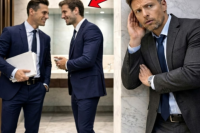 Apenas minutos antes de firmar un importante acuerdo, el CEO escuchó a escondidas una conversación… y descubrió algo inesperado.