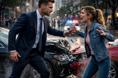 Una colisión inesperada… y el hombre rico la conoce de una manera que nadie podría haber predicho.