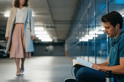 Millonaria Sorprende Al Guardia Estudiando En La Oscuridad… Lo Que Pasa Después Sorprende A Todos 
