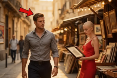 Chica Pobre Vende Cuadros Para Pagar La Quimio — Hasta Que Un Papá Soltero Hace Lo Impensable…