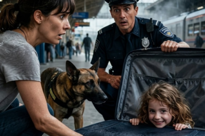 La hija del hombre rico se escondió silenciosamente en la maleta de su niñera despedida… y la reacción del padre sorprendió a todos.