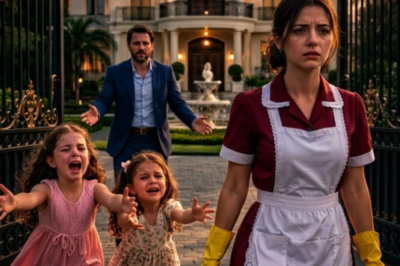 El hombre rico despidió a la niñera inmediatamente… pero sus hijas revelaron algo que él no esperaba.