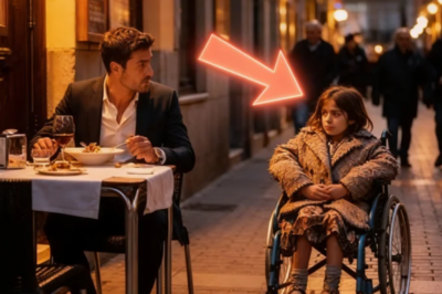 ‘¿Puedo Comer sus Sobras ‘ — Dice una Niña en Silla de Ruedas… El Millonario lo Cambia Todo 