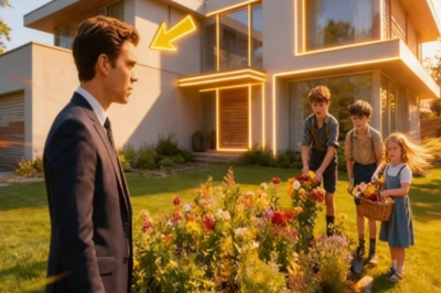 El hombre rico regresó a su antigua casa con una decisión… pero dentro había algo que no esperaba.