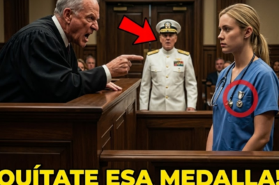 «¡QUÍTATE ESO, MALDITA!» El juez HUMILLÓ a una enfermera — hasta que un almirante SEAL escuchó su 