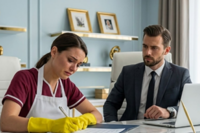 Firmó su DESPIDO entre lágrimas sin decir que estaba EMBARAZADA — 5 años después él descubrió la 