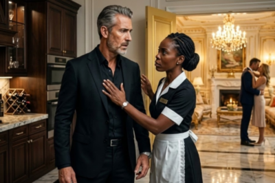 El multimillonario regresó antes de tiempo y la empleada susurró: “Guarde silencio—Lo que descubrió 