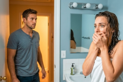 Un padre soltero entró al baño y de repente vio a una mujer Lo que ella le susurró lo dejó en shock  