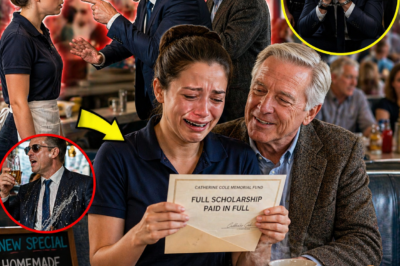 A waitress falsely accused of stealing $200, publicly humiliated… until a silent old man stands up and destroys everything