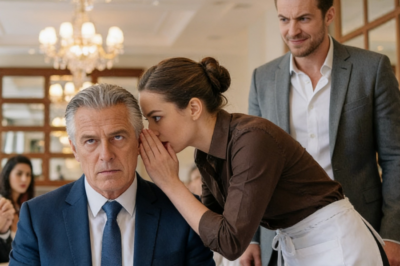 A waitress whispers five words that freeze a billionaire—$100 million deal nearly triggers a once-in-a-lifetime global scam