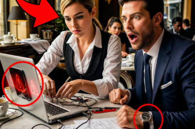 Poor waitress fixes laptop in 37 seconds — billionaire stunned, dark secret exposed that shakes his entire empire to the core