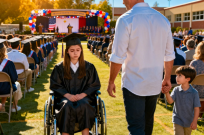 CEO’s Paralyzed Daughter Sat Alone At Graduation — Until A Single Dad Walked Over !