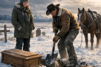 She Was Burying Her Child Alone in the Snow — Rancher Stopped Everything to Dig With Her !