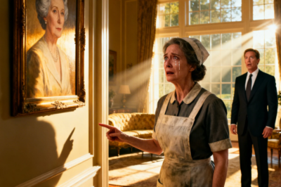 Poor black maid Asks Billionaire “Why Is My Mom’s Photo in Your Mansion?” — Then Truth SHOCKS Her !