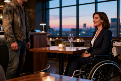 They Tricked the Single Dad on a Blind Date — The Paralyzed Woman Turned Out to Be the CEO !