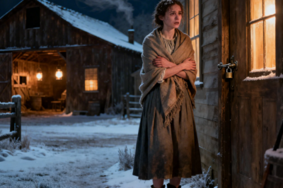 Her Mother-In-Law Locked Her Out Every Winter Night, The Cowboy Found Her Sleeping In His Barn !